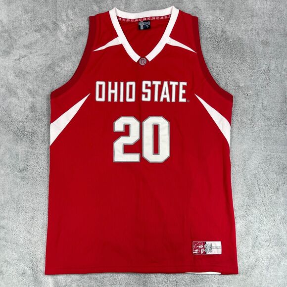 Ohio State Buckeyes #20 Greg Oden Basketball Jersey Silver Knight